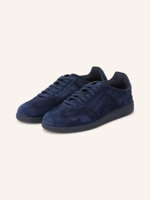 Santoni Sneakersy Oly blau GRANATOWY