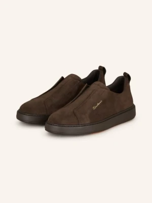 Santoni Sneakersy Victory braun