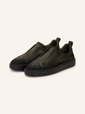 Santoni Sneakersy Victory gruen
