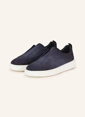 Santoni Sneakersy Wsuwane Victory blau