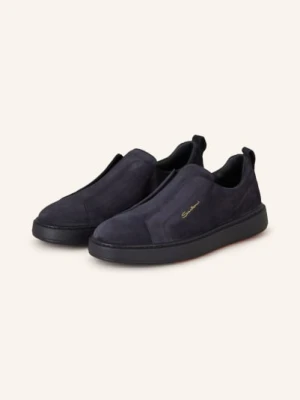 Santoni Sneakersy Wsuwane Victory blau