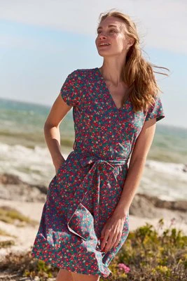 Santorini Wrap - sukienka z filtrem UV - Pink Mountain Warehouse