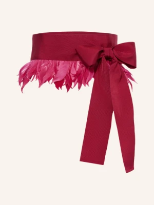 Sara Roka Pasek Wiązany New York pink