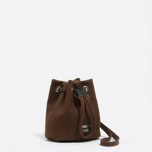 Saszetka Bucket mini nylon ciemny khaki BIMBA Y LOLA
