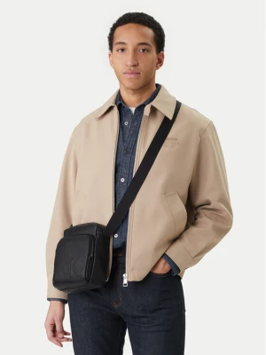 Saszetka Calvin Klein Bold Ck Pocket Reporter LV04D3368G Czarny