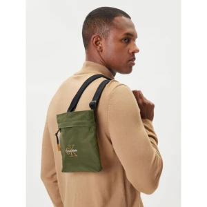 Saszetka Calvin Klein Bold Flatpack LV04D3178G Zielony