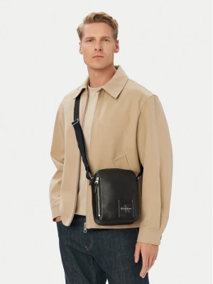 Saszetka Calvin Klein Bold Pebble Simple Reporter LV04D3623G Czarny