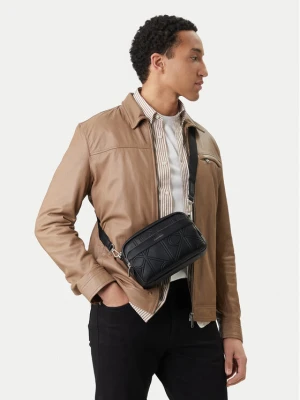 Saszetka Calvin Klein Emblem Aop Emboss Camera Bag LV04D3330G Czarny