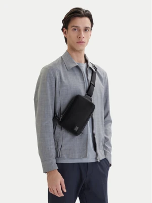 Saszetka Calvin Klein Emblem Hw Sling LV04D3292G Czarny