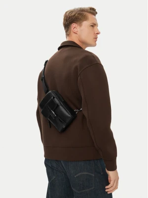 Saszetka Calvin Klein Emblem Hw Sling LV04D3507G Czarny