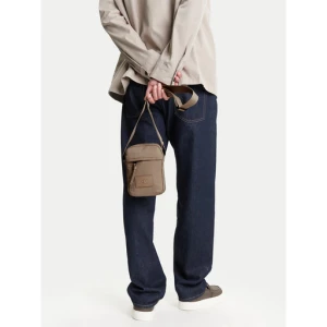 Saszetka Calvin Klein Jeans Metro Nylon Reporter S Ny LV04G3089G Beżowy