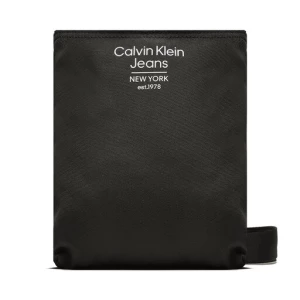 Saszetka Calvin Klein Jeans Sport Essentials Flatpack 18 Est K50K510102 Czarny