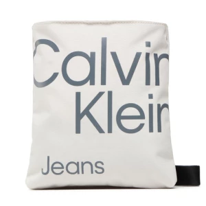 Saszetka Calvin Klein Jeans Sport Essentials Flatpack18 Aop K50K509825 Beżowy
