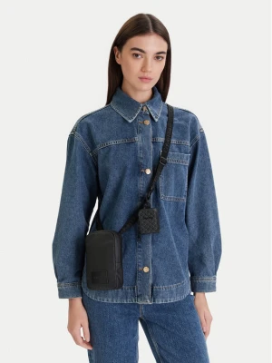 Saszetka Calvin Klein Puffer Utility Phone Crossbody LV04D1115G Czarny