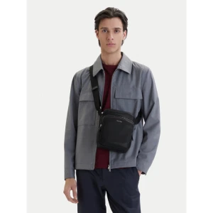 Saszetka Calvin Klein Raised Pocket Reporter LV04D3317G Czarny