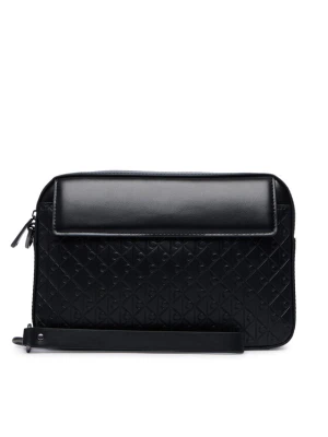 Saszetka Calvin Klein Refined Emblem Mix Pouch W / Hand LV04D1369G Czarny