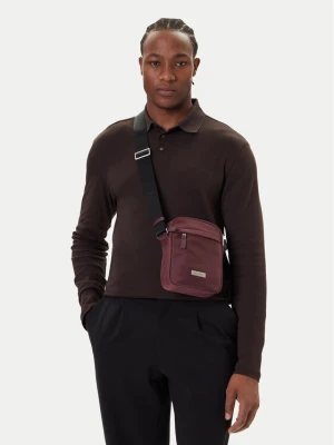 Saszetka Calvin Klein Sleek Reporter LV04D3180G Bordowy
