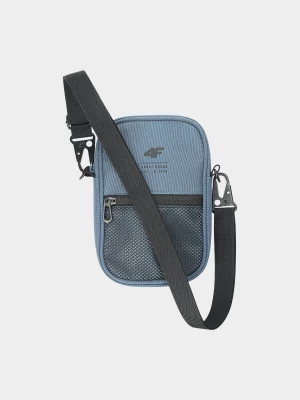 Saszetka crossbody uniseks - niebieska 4F