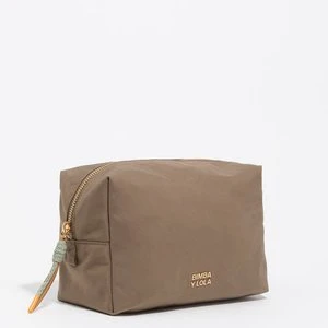Saszetka duża nylon brąz khaki BIMBA Y LOLA