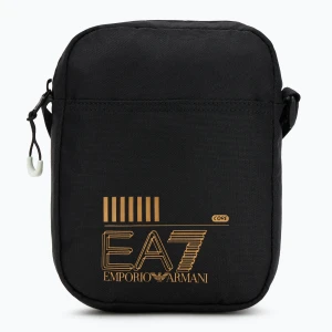 Saszetka EA7 Emporio Armani Train Core 2 l black/gold logo