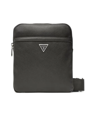Saszetka Guess Certosa Saffiano Smart HMECSA P3123 Czarny