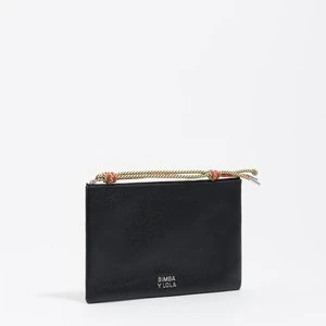 Saszetka koperta skóra czarna BIMBA Y LOLA