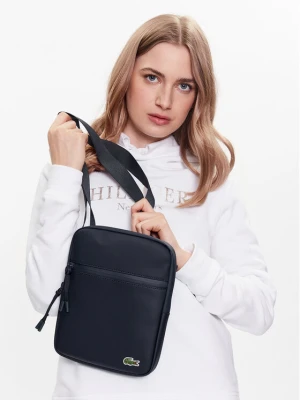 Saszetka Lacoste M Flat Crossover Bag NH3308LV Niebieski