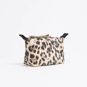 Saszetka mała nylon Leopard naturalna BIMBA Y LOLA