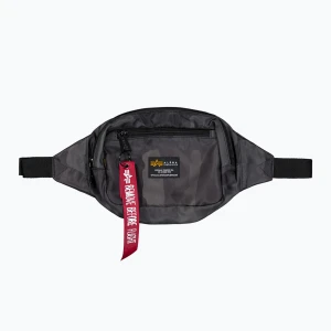 Saszetka nerka Alpha Industries Crew Camo black camo