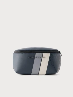 Saszetka nerka Armani Exchange granatowy