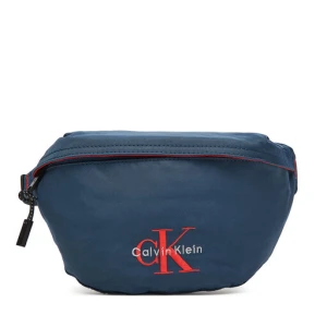 Saszetka nerka Calvin Klein Bold Waistbag LV04D3116G Granatowy