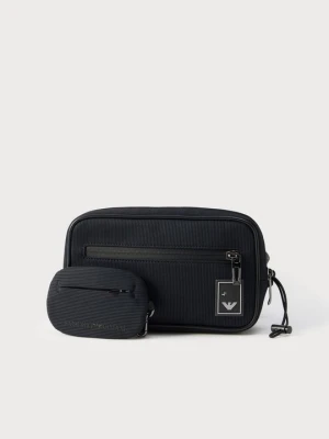 Saszetka nerka Emporio Armani granatowy