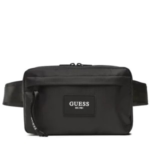 Saszetka nerka Guess Technical Handbag M3RZ05 WF8W0 Czarny