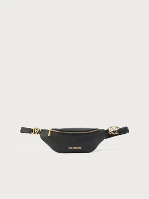 Saszetka nerka LOVE MOSCHINO czarny