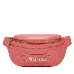 Saszetka nerka LOVE MOSCHINO JC4003PP1MLA0464 Koralowy