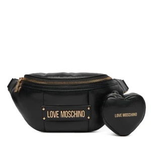Saszetka nerka LOVE MOSCHINO JC4323PP0NKM100A Czarny