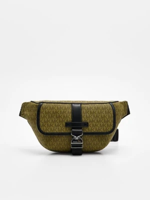 Saszetka nerka Michael Kors jasnozielony