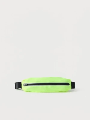 Saszetka nerka Pier One Sport By Zalando żółty neon
