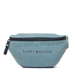 Saszetka nerka Tommy Hilfiger Th Essential Denim Bumbag AU0AU01976 Niebieski