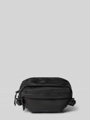 Saszetka nerka z detal z logo model 'AYDEN_New_WAISTBAG' Hugo czarny