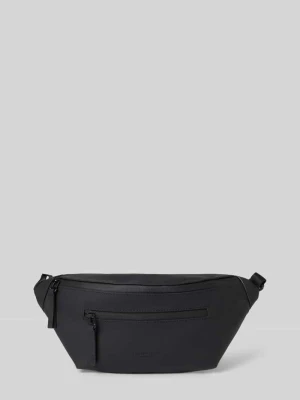 Saszetka nerka z detal z logo model 'SPLÄSH BUMBAG' GASTON LUGA Czarny