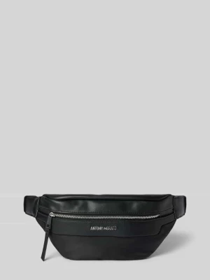 Saszetka nerka z detalem z logo Antony Morato