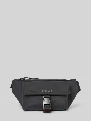 Saszetka nerka z detalem z logo model ‘Marsel’ HUGO