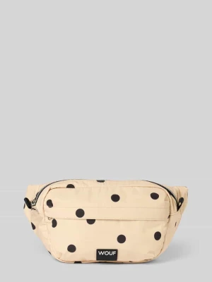 Saszetka nerka z naszywką z logo model ‘Deauville’ WOUF