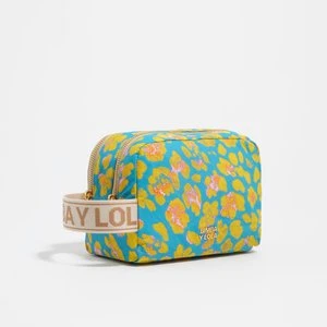 Saszetka nylon Leopard niebieska BIMBA Y LOLA