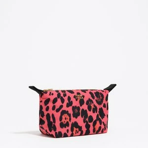 Saszetka nylon print Leopard neonowy róż BIMBA Y LOLA