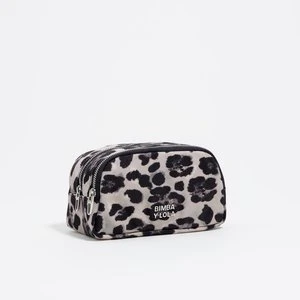 Saszetka nylon print Leopard szara BIMBA Y LOLA
