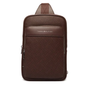 Saszetka Tommy Hilfiger Th Flag Monogram Sling Pack AM0AM14140 Brązowy