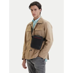 Saszetka Tommy Hilfiger Th Foundaiton Mini Reporter AM0AM14156 Czarny