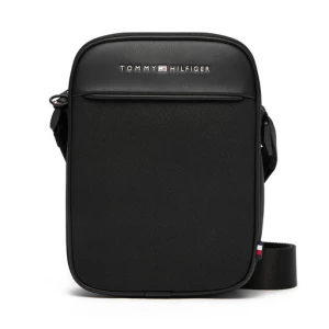 Saszetka Tommy Hilfiger Th Foundation Mini Reporter AM0AM13624 Czarny